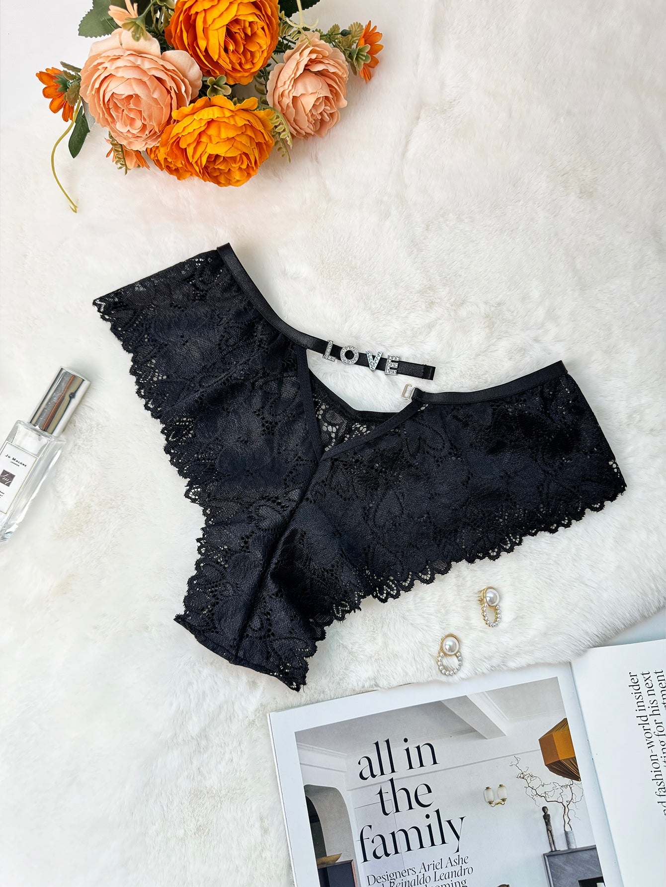 Angel's Embrace Customizable Detachable Letter Thong - Feel&Astra®