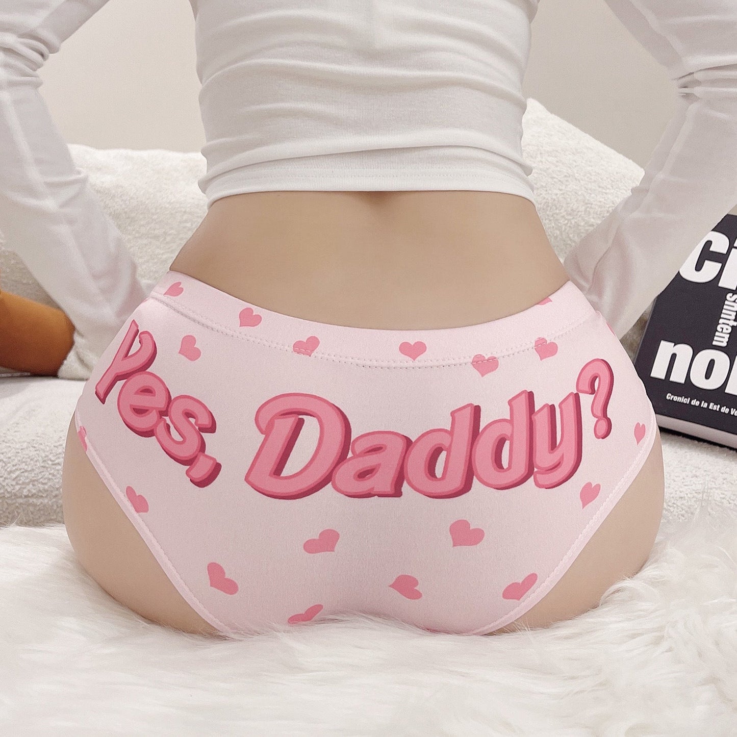 'YES DADDY' Printed Underwear Thong - Feel&Astra®